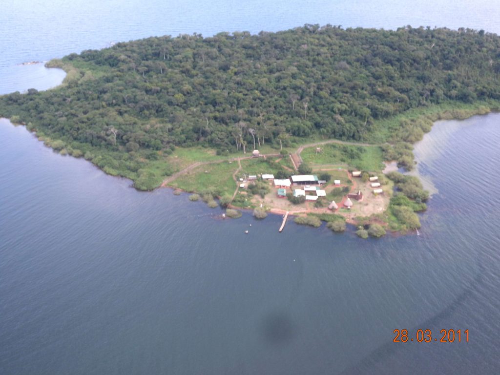 Ngamba aerial view