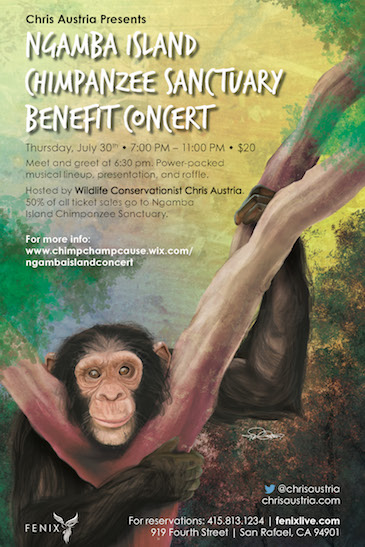 Ngamba Island benefit concert