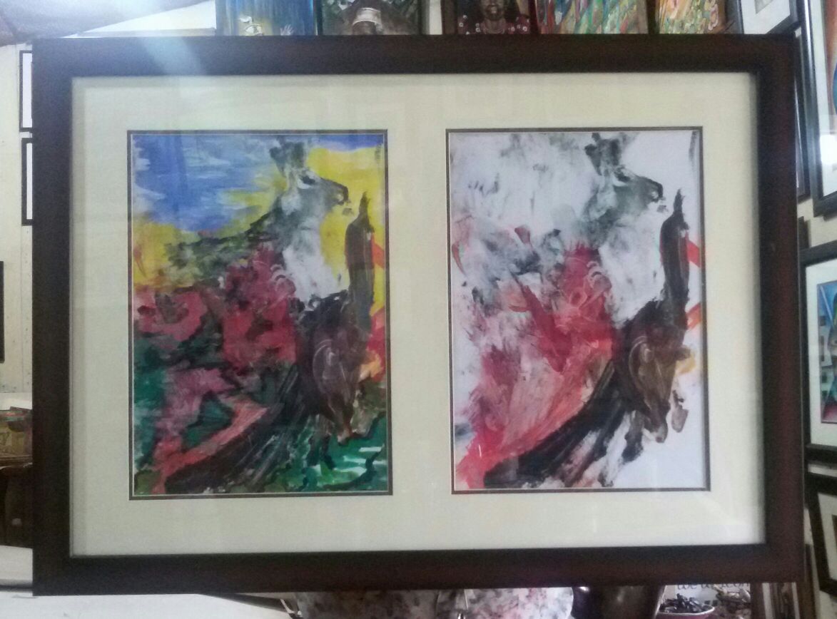 Auction Piece AT Jewels of the jungle- Wildlife Art Exhibition on 26th May
