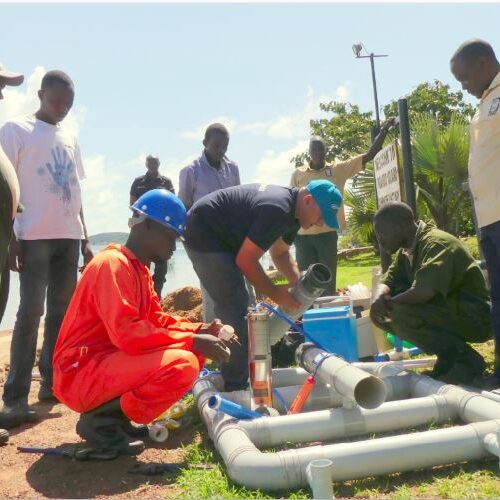 New Water system at Ngamba